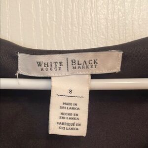 White House Black Market Classic Black Apparel size S PTP is 17 length is 39 1/2
